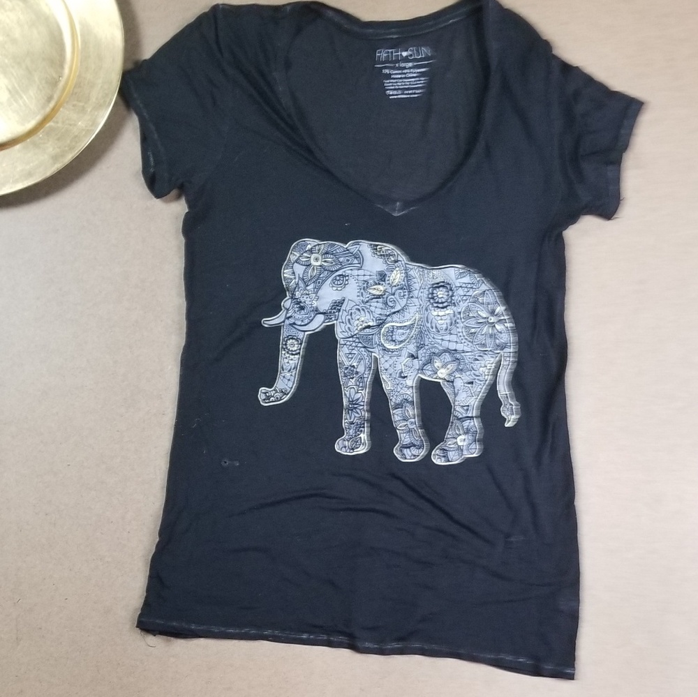 Fifth sun elephant Tank Top Size Xlarge Xl